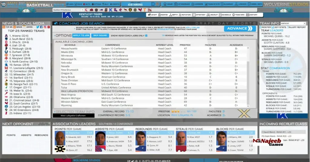 College Basketball 2018