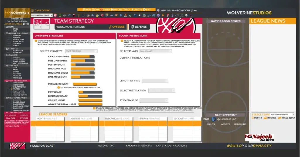 Draft Day Sports Pro Basketball 2019