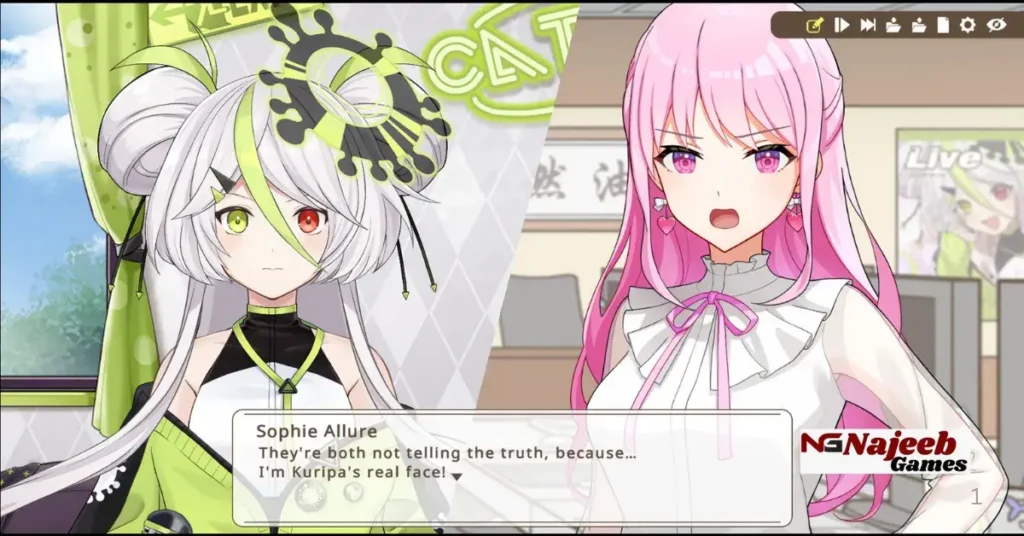The Real Face of a VTuber
